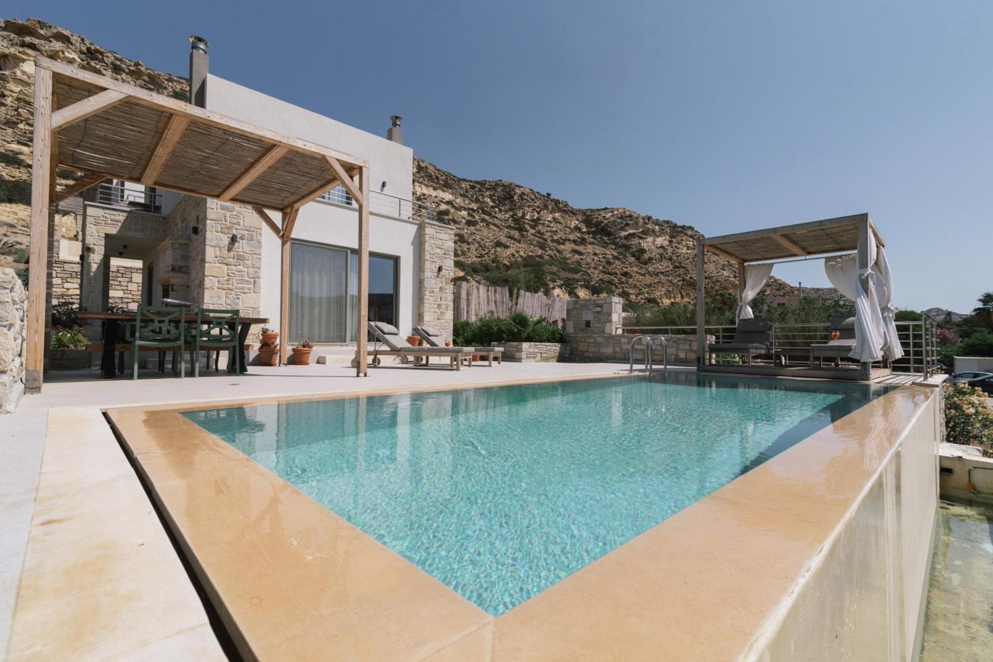 Luxury Villas Ammos In Style มาตาลา ภายนอก รูปภาพ