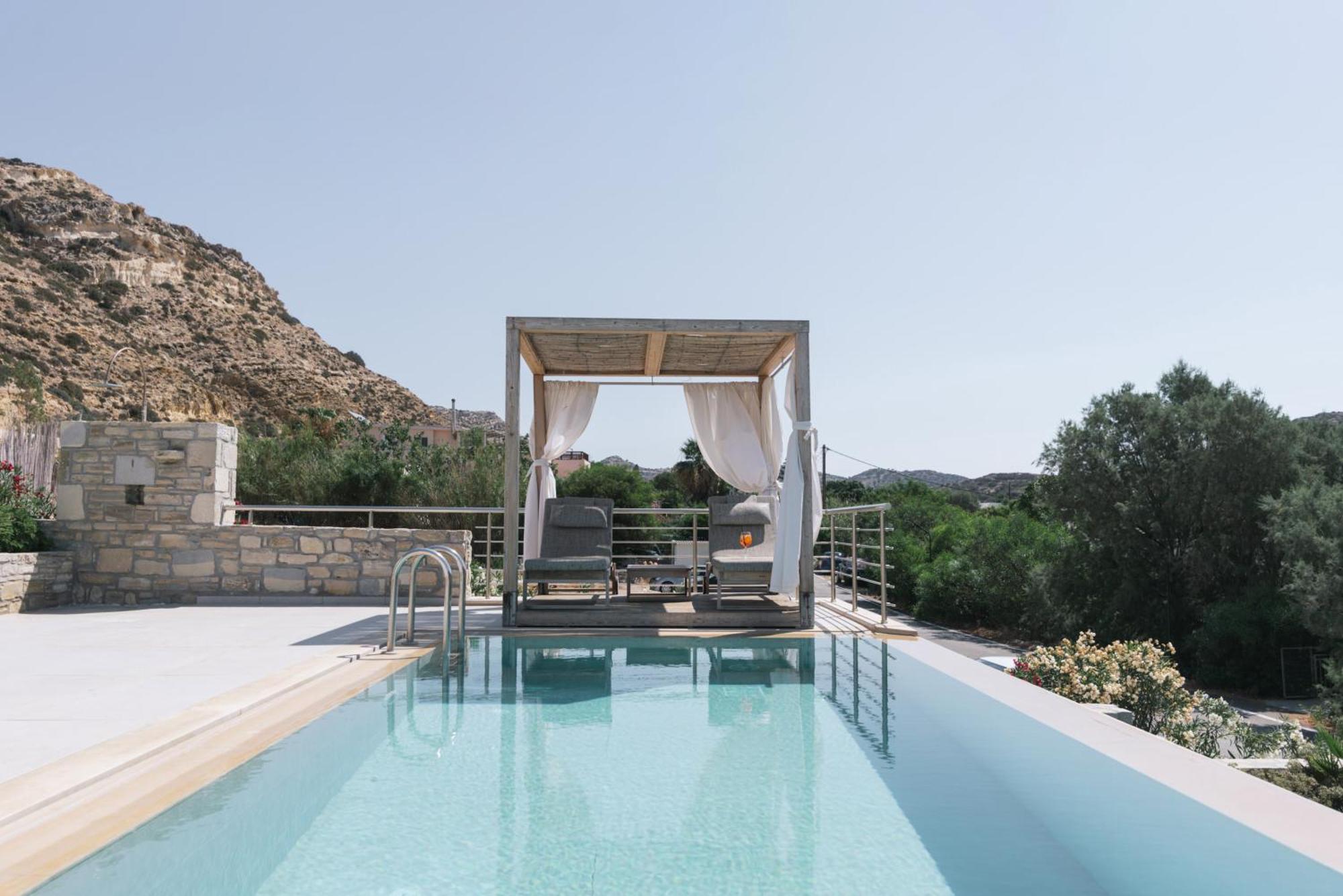 Luxury Villas Ammos In Style มาตาลา ภายนอก รูปภาพ