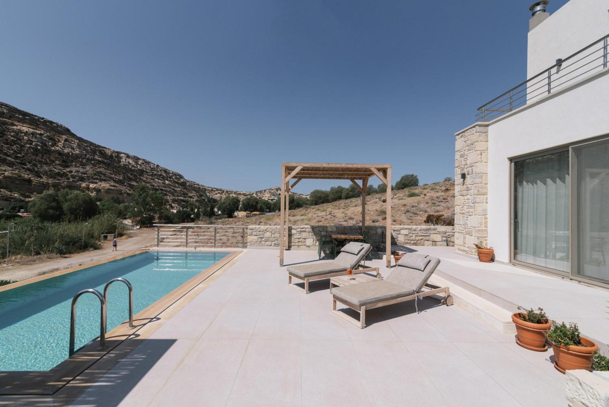 Luxury Villas Ammos In Style มาตาลา ภายนอก รูปภาพ
