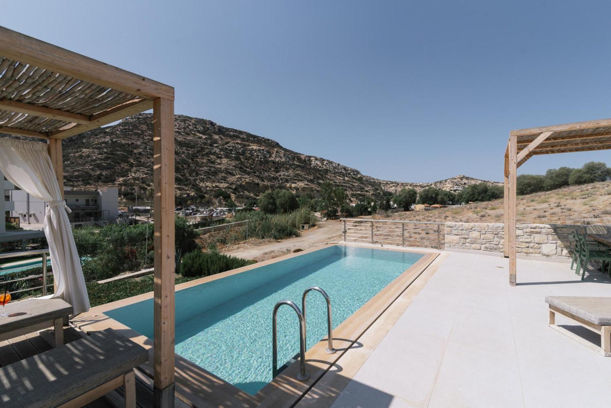 Luxury Villas Ammos In Style มาตาลา ภายนอก รูปภาพ