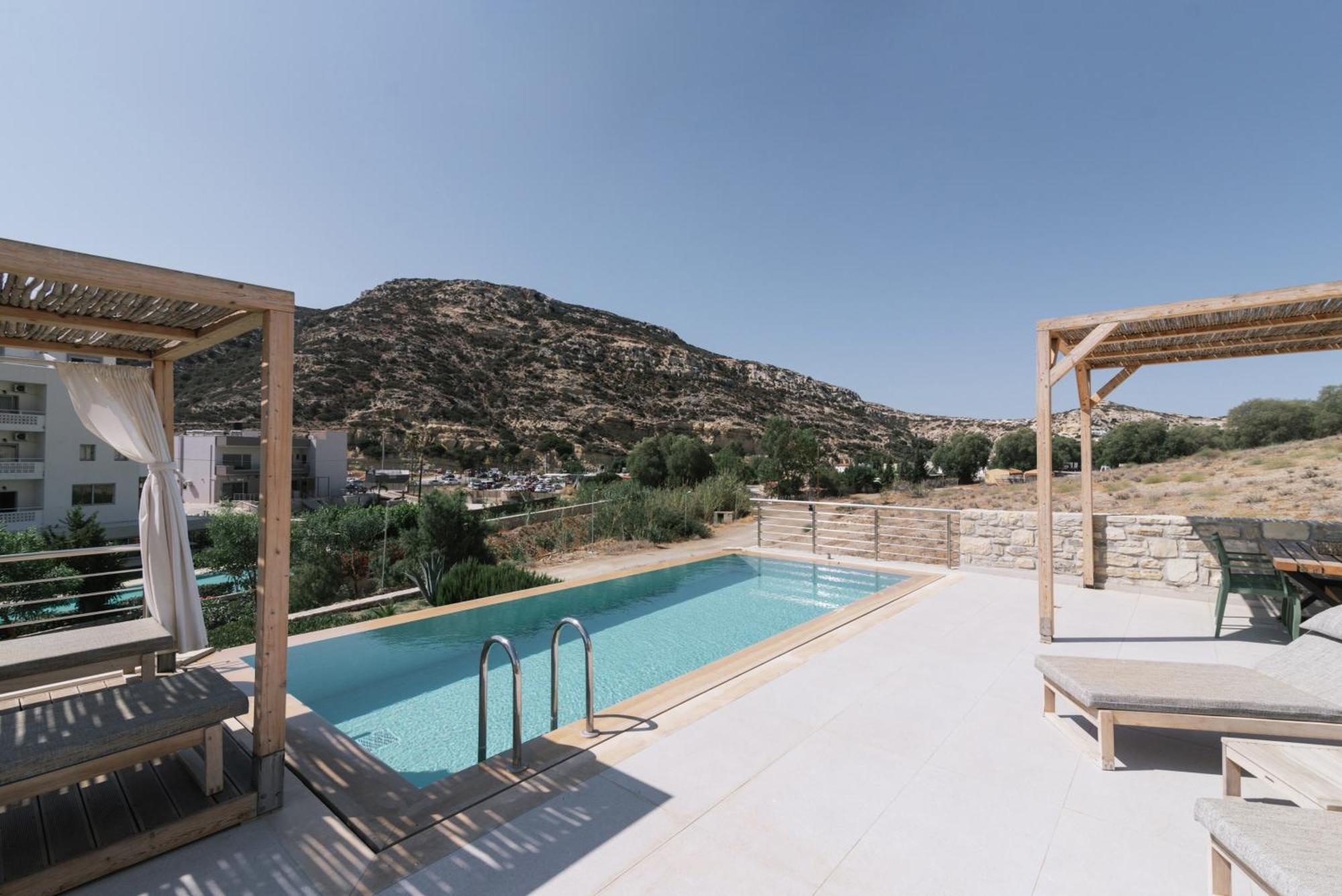 Luxury Villas Ammos In Style มาตาลา ภายนอก รูปภาพ